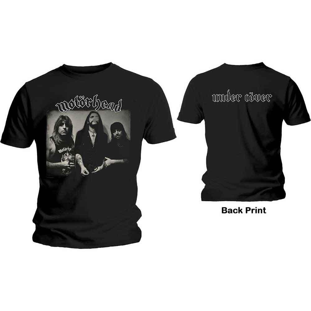 Motörhead Under Cover T-Shirt Black New Unisex T-Shirt S