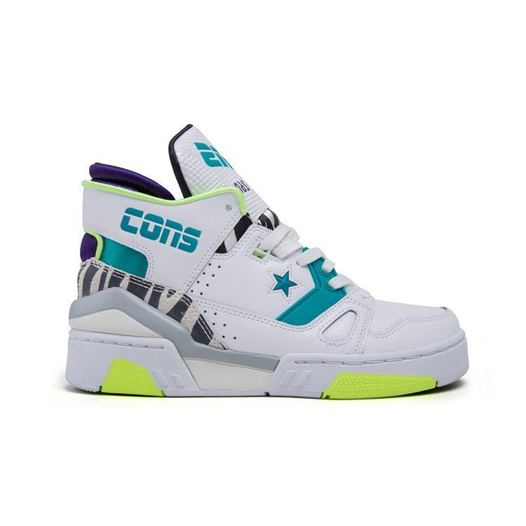 Converse ERX 260 Casual Mid top Kids' Skateboarding Shoes White Blue Teenagers 263809C