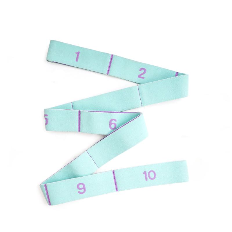 Multi Stage Yoga Stretch Band Latin Dance Stretch Band Correct Posture 11 Grid Elastic Band Digital Band Pose Band