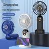 Foldable USB Portable Mini Electric Silent Fan with Digital Display