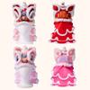 Nonwoven Chinese Lions Dance Hat DIY Lions Dance Cap Crafts Kit Chinese Dragon Head Cap Chinese New Year Decorations