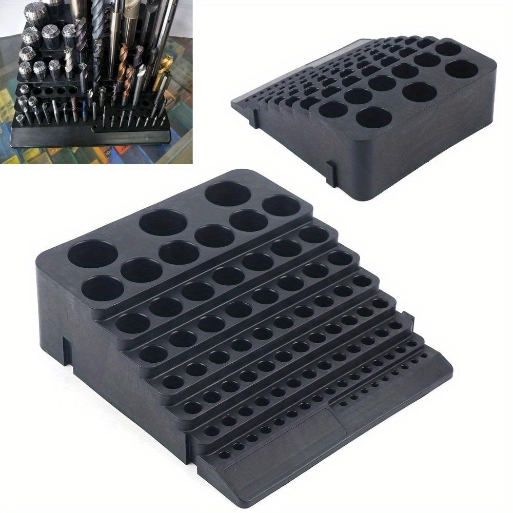 Multifunctional Milling Cutter Storage Box Large Capacity Drill Bit Organizer Case Tool Holder