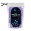 Fade Resistant Glow Rocks 1.5cm Luminous Stones in The Dark Garden Pebbles Outdoor Glowing Rocks Stones Decorative Pebbles for Pathway Patio