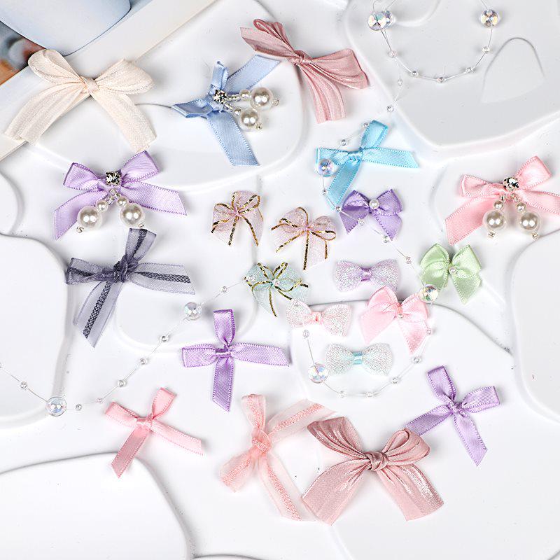 Deluxe Handmade Bow Tie & Lace Trim DIY Set for Accessories