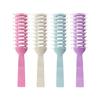 Multi-Styling Teasing Comb 2-in-1 Hair Brush, Root Lifter Volume Brush for Men & Women, Curly Hair Detangler & Blow Drying Brush for Home Salon