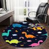 1pc Office Carpet Chair Mats Dinosaur Fabric by The Yard Perfect for Decorating Office Chairs, Living Rooms, Or Bedrooms.YDT230
