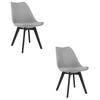 MARK Chair - Gray / Black Legs X 2