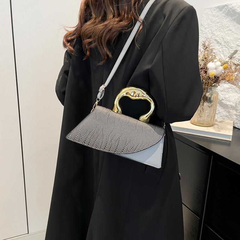 Contemporary Stylish Pu Small Square Shoulder Bag Trendy Casual Handbag For Women