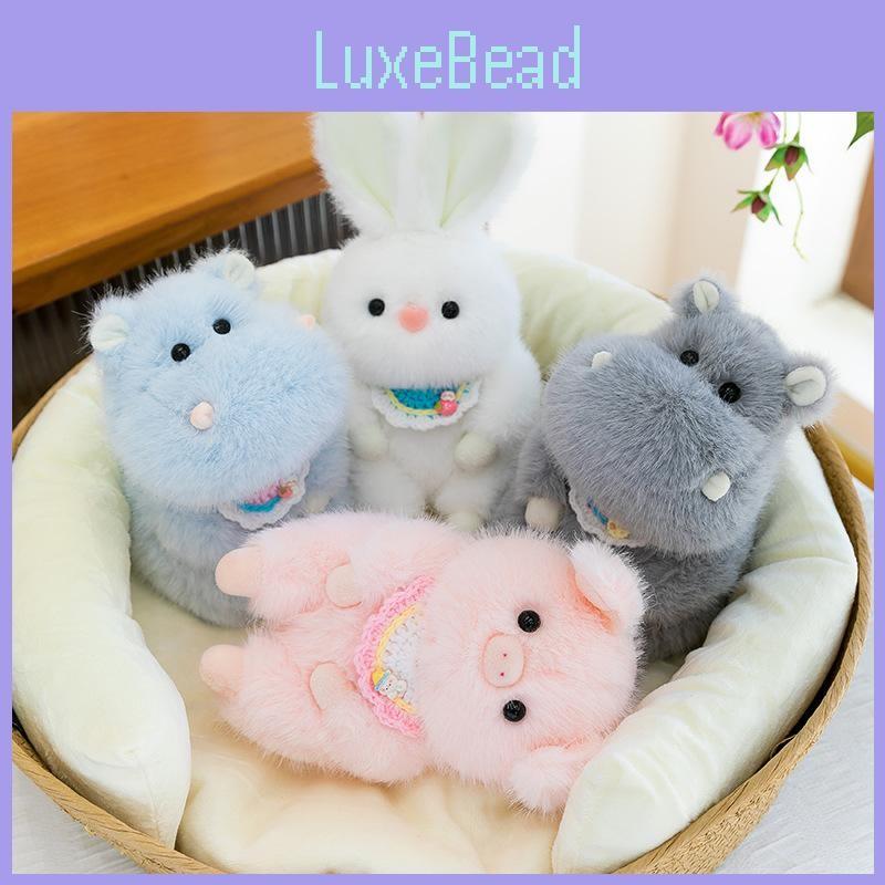 Stuffed Soft Animal Collection Featuring Pig Hippo Plush Toys For Events Kids
