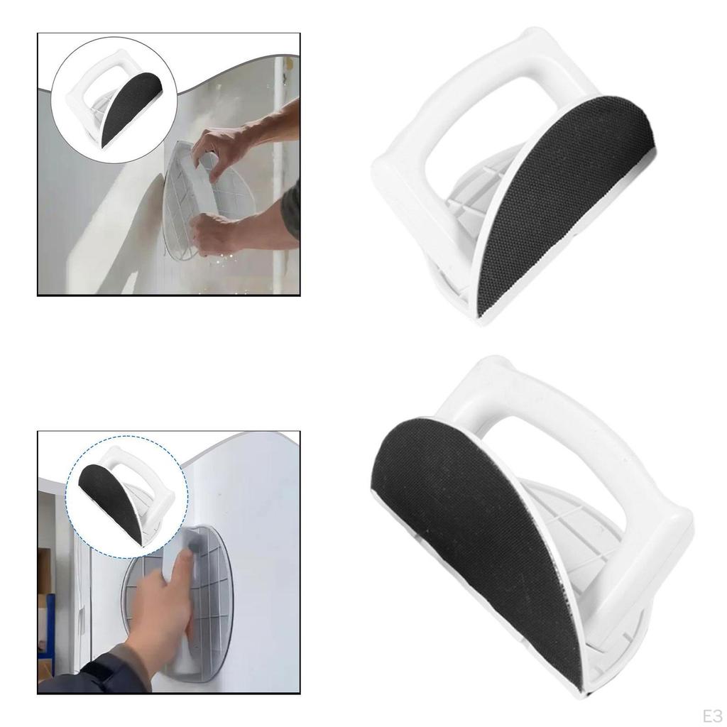 Drywall Corner Sander Angle Sandpaper Holder Practical Professional Putty Polishing Tool Manual