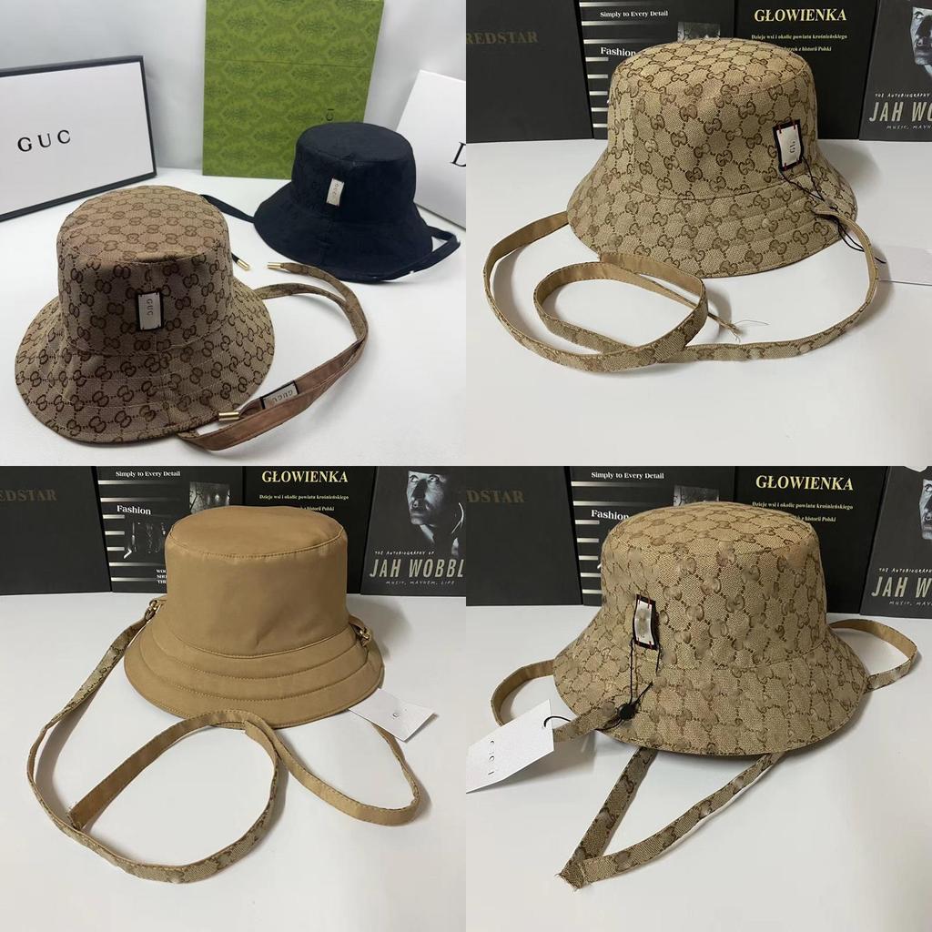 Cotton Sun Protection Fisherman Hat With Embroidered For Men And Women