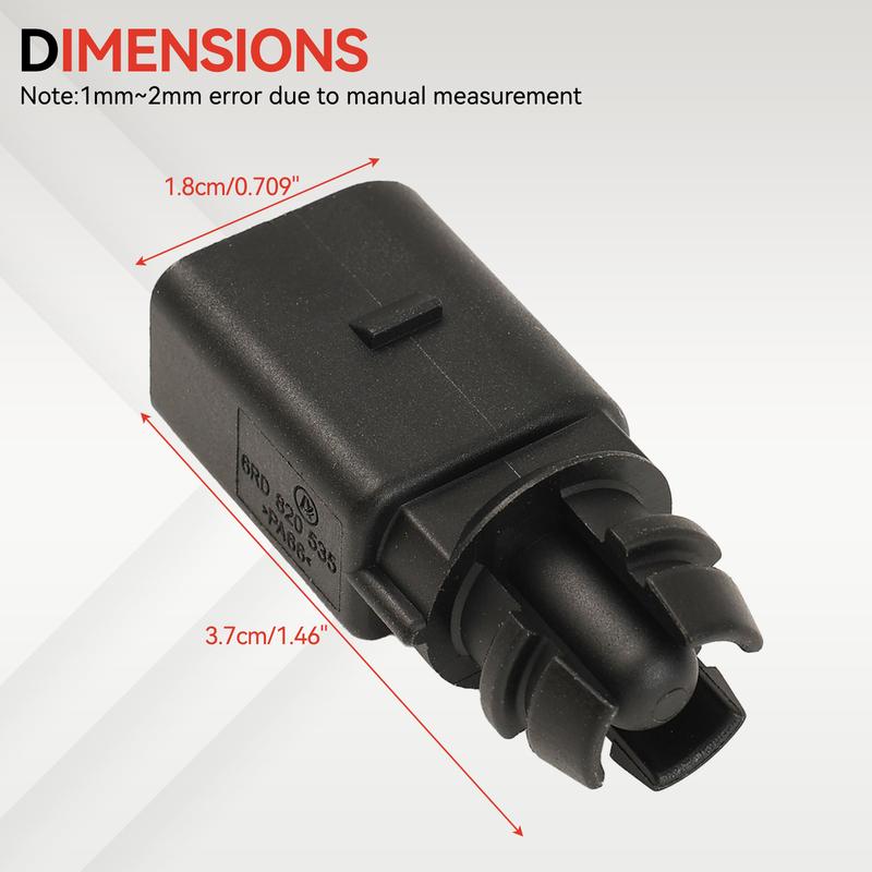 For VW Vehicles Passat Tiguan Golf Jetta Universal Outside Ambient Air Temperature Sensor 8Z0820535 6RD820535 High Precision