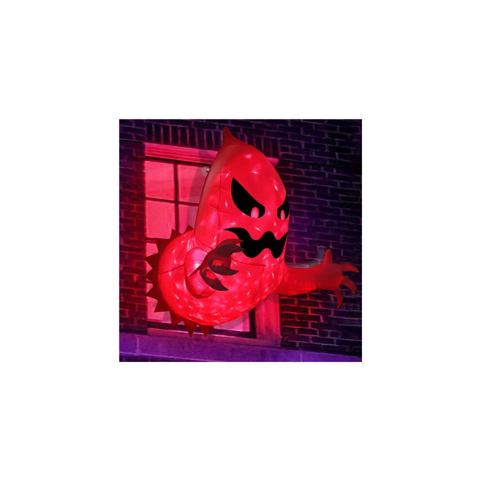Halloween Inflatable Ghost with LED Light Outdoor Decorations
