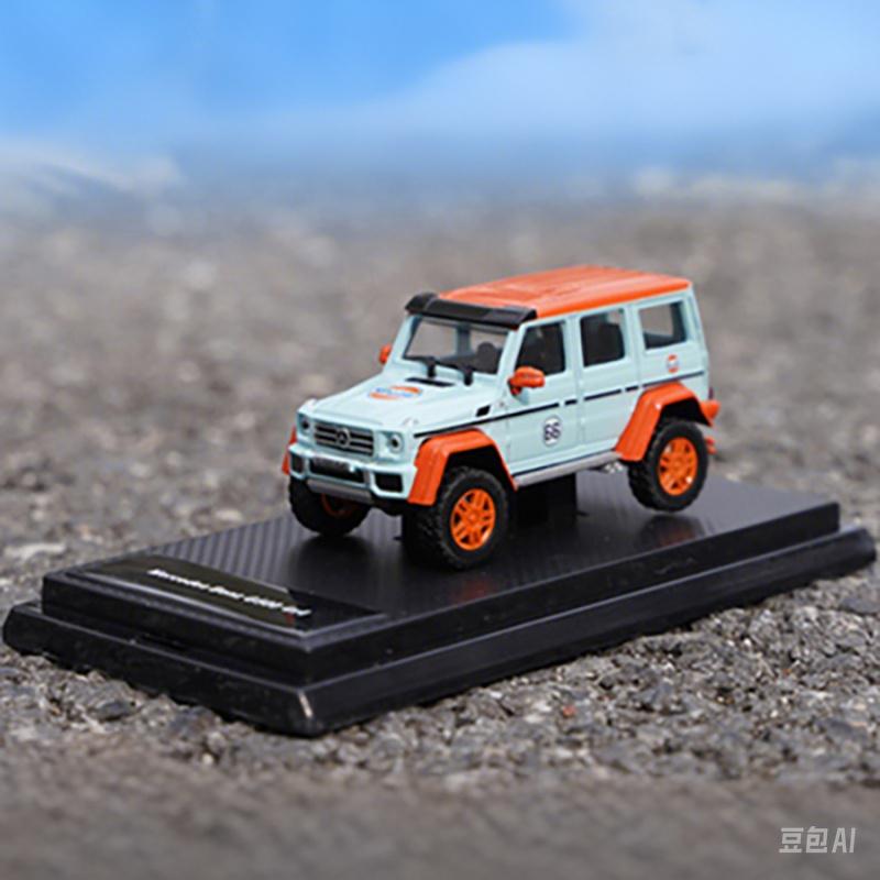 1:64 Benz G63 6X6 AMG Benz G500 4X4 Alloy Car Diecasts & Toy Vehicles Car Model Miniature Scale Model Car For Children
