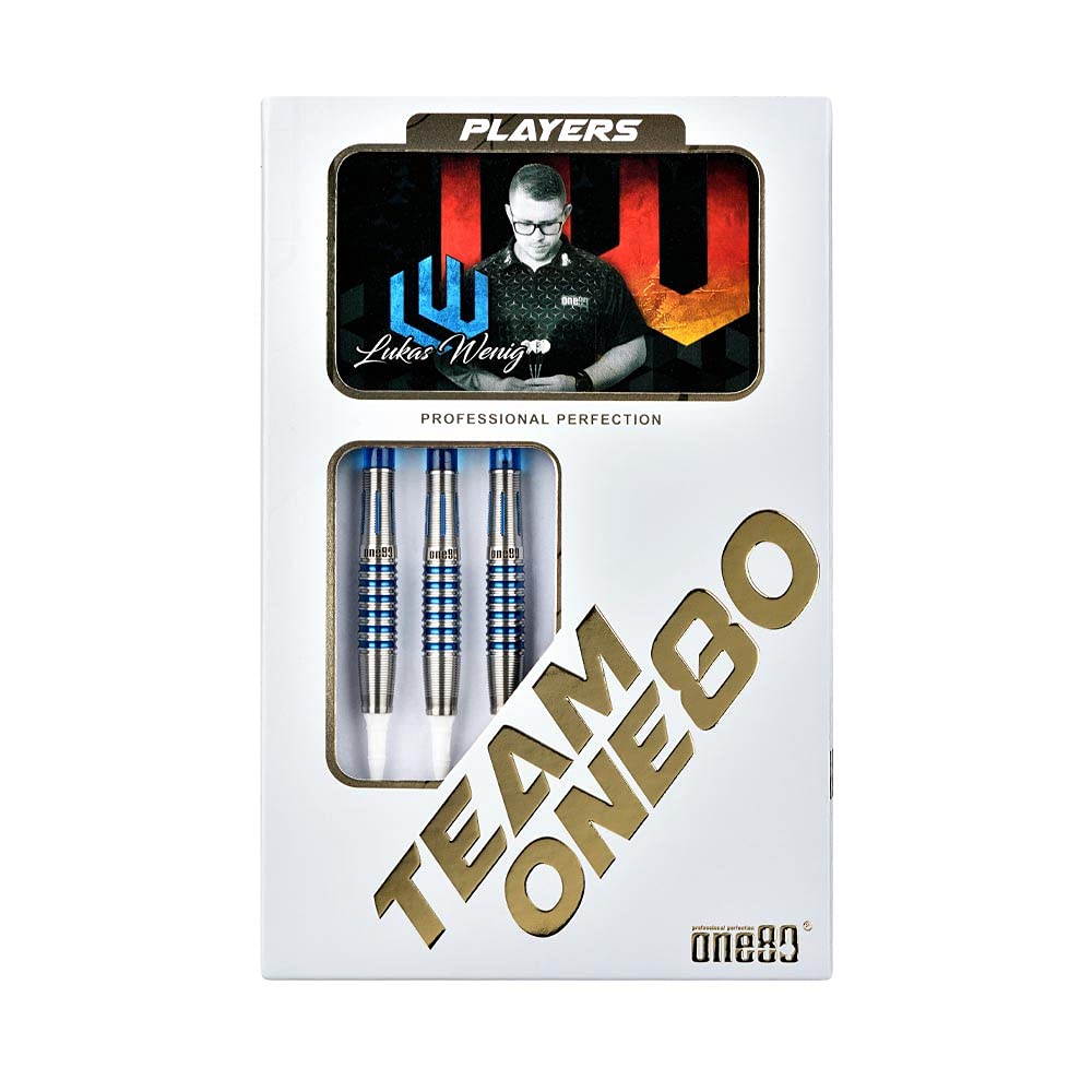 One80 Lukas Wenig 2BA 20g Darts Model of Lukas Wenig Darts Set,