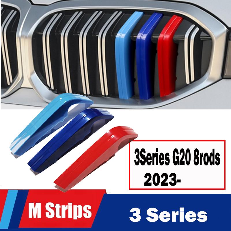 MLKK4 M Power Front Grille Trim Strips For BMW X1 X2 X3 X4 X5 X6 X7 F48 F49 E84 F39 F25 F26 G01 G02 F15 E70 G05 F16 E71 E72 G07 Z4 E89