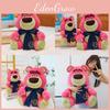 Bow Lots Bear Plush Toy Cute Cartoon Girl Children Birthday Holiday Doll Gift