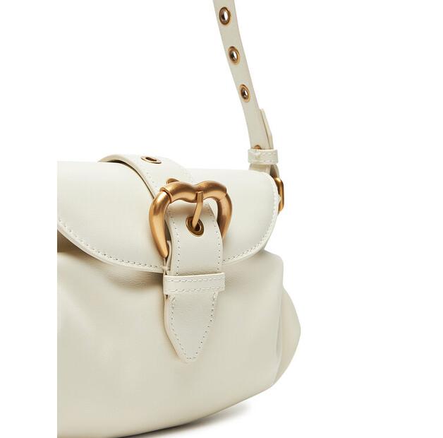 Bag PINKO Jolene Shoulder Mini PE 25 PLTT 102802 A270 White