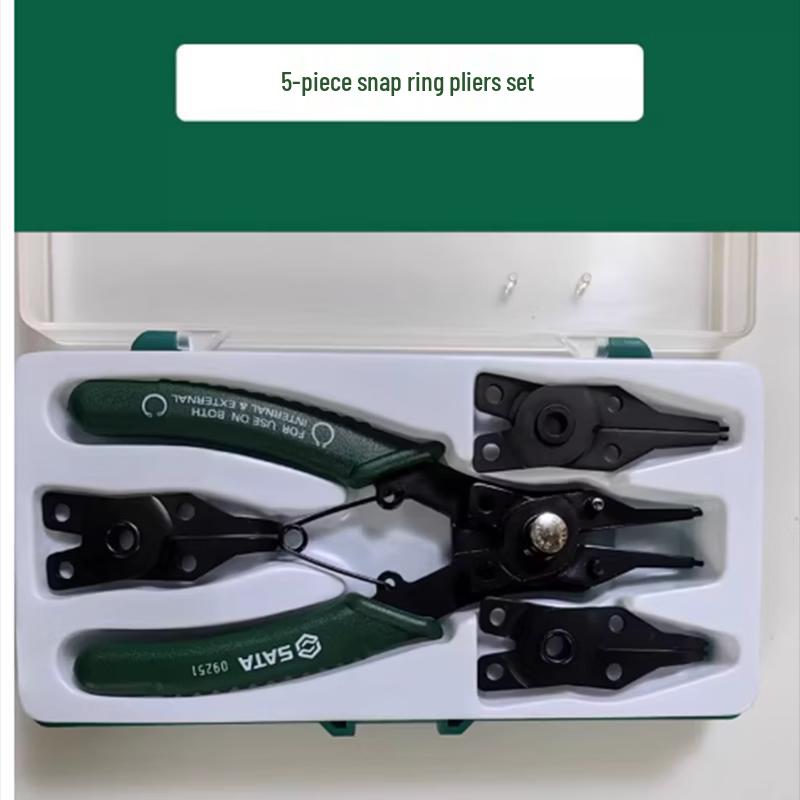 SATA 5-Piece Multi-Function Circlip Pliers Set