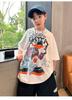 Boys' summer outfit white short sleeved T-shirt 2026 new style children's summer loose fit mid size children's summer top