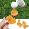 Colorful Training Practice Accessories Sports Part Golfer Ball Tees Holder Rubber Durable Golf Tees