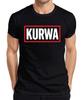 KURWA Polish Saying Cheeky Funny Gift Party Streetwear Mens T-Shirt
