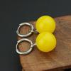 1Pair Anime Dragon Ball Z Orecchini Takerlama Super Vegetto Potara Contorno Nero Son Goku Zamasu Ornamento per le Donne Degli Uomini Dei Gioielli