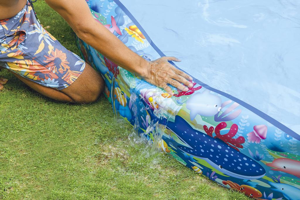 JILONG Garden Pool 240cm (240 x 240 x 38cm) JL-687997 BL