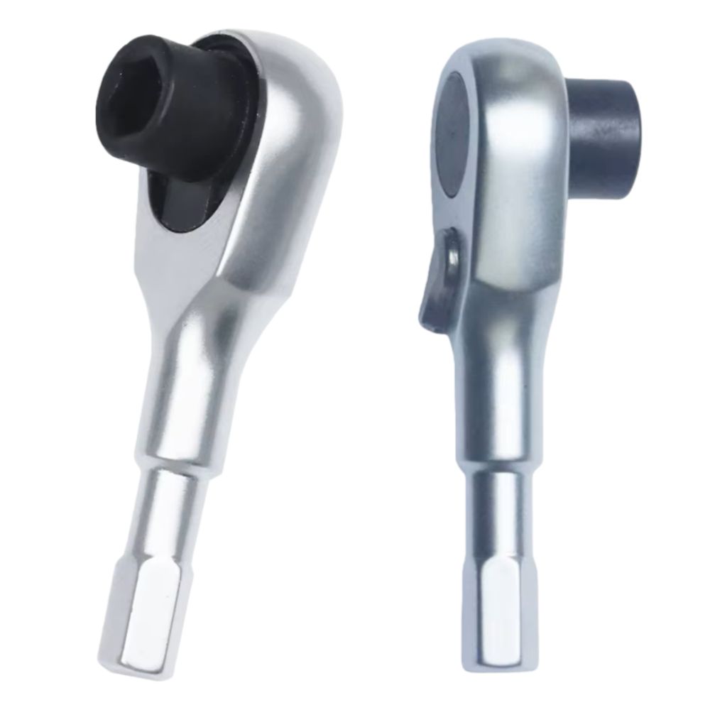 Two-way Hex Mini Ratchet Wrench MINI 72-Tooth Bit Driver Hex Bits Adapters  Repair Tools