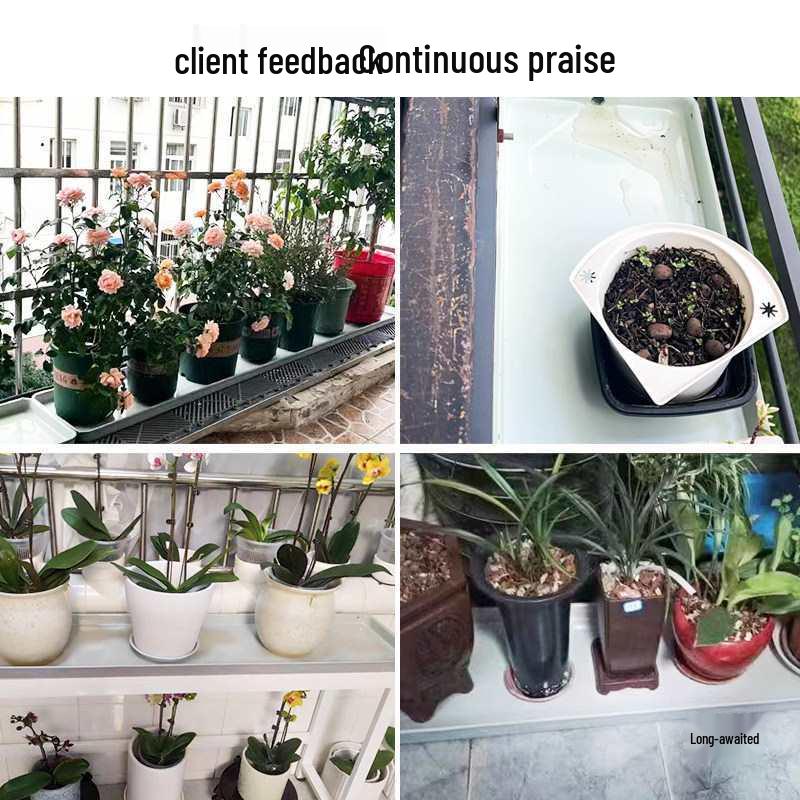 XL Thickened Flower Pot Tray with Water Drainage & Collection