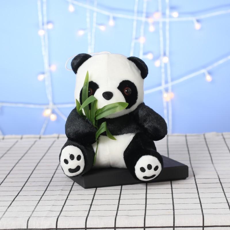 Panda Hugs Bamboo Doll Plush Toys and E-commerce Dolls and Rag Dolls National Treasure Pendants