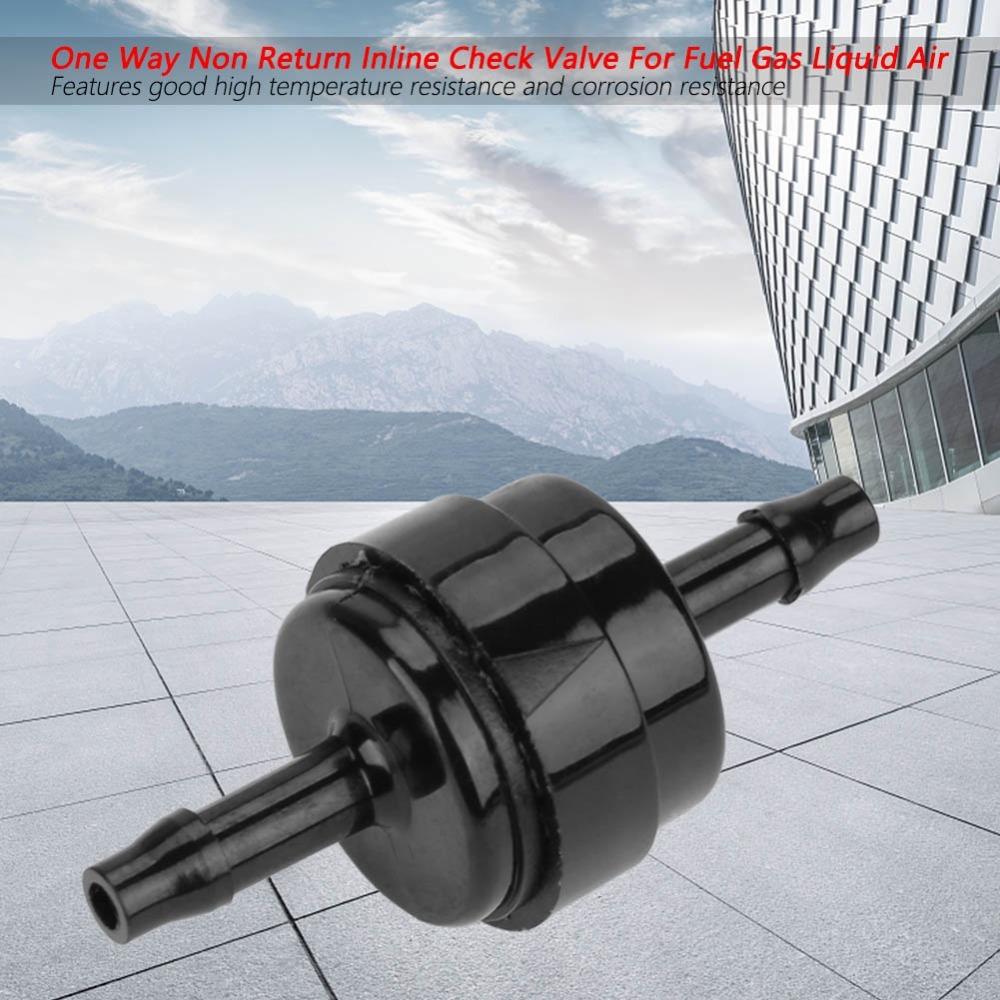 2pcs Slot Design One Way Check Valves Spring Loaded Inline Check Valve For Liquid Handling
