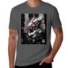 Armored Core Vi Mecha  Glitch Tshirt Work Duty Casual Tshirt