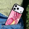 Pineapple Pink Fruit Hawaii Cute mobile phone case Compatible with IPhone 17 16 15 14 13 12 11Pro Max 17 Air cover
