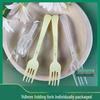 Transparent Disposable Plastic Forks