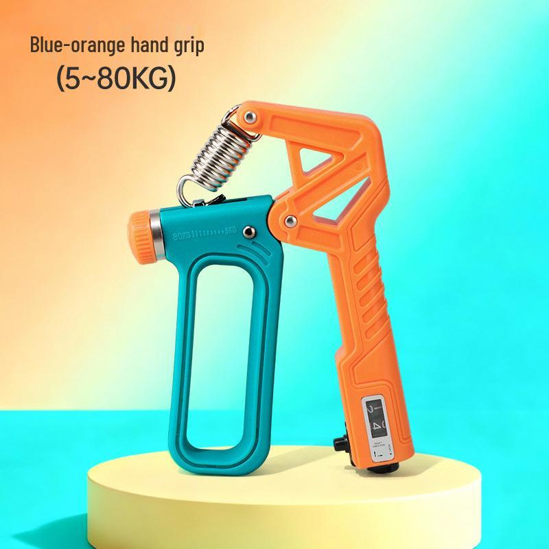 Electronic Adjustable Hand Grip Exerciser with Counter for Arm and Finger Training