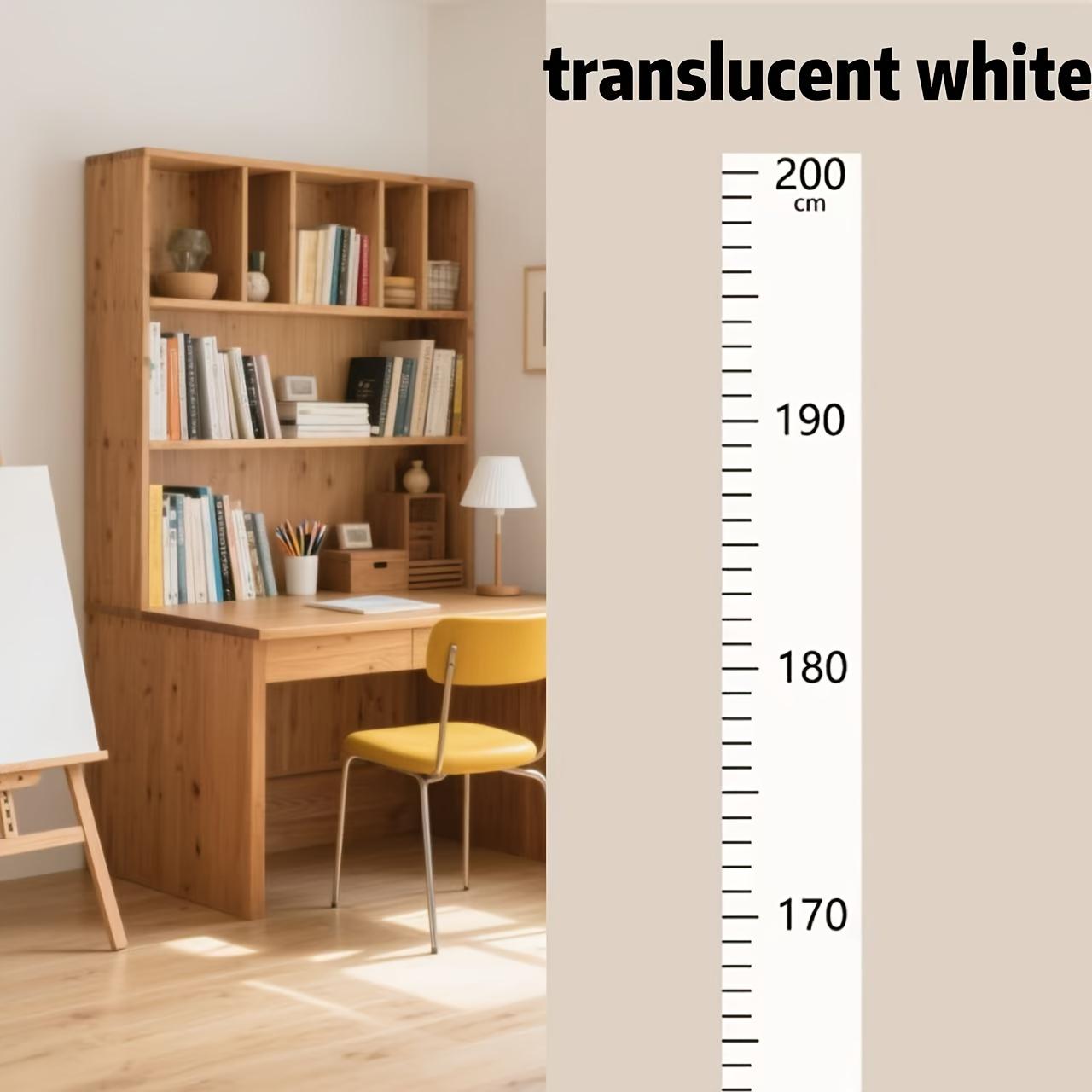 

1pc 2-Meter Wall Height Measurement Tape - Easy-to-Read, Modern Style, Metric Scale with Centimeters, Precision Height Reading