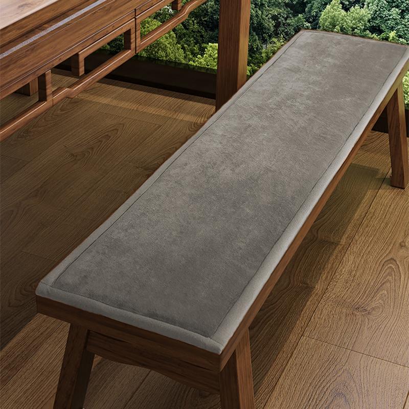 Thicken Velvet Long Bench Cushion Anti Sli Solid Wood Chair Seat Pad Hotel Dining Chair Cushion Garden Patio Sofa Seating Pad