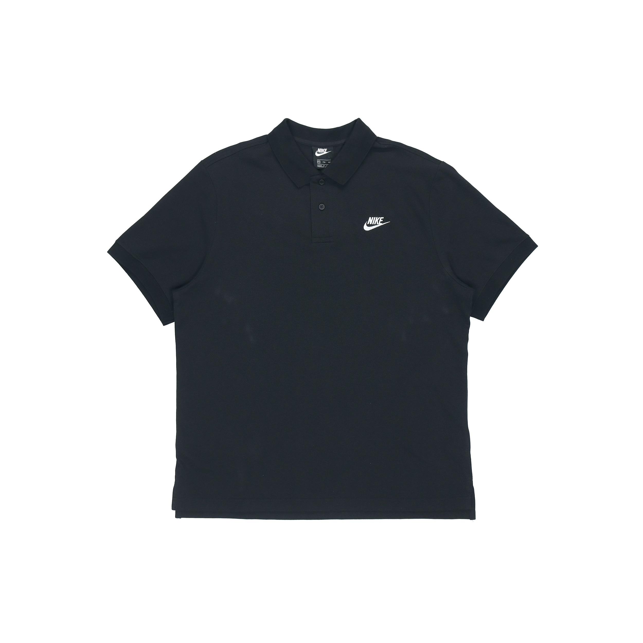 Мужская футболка-поло Nike Sportswear Черная CJ4457-010 XL