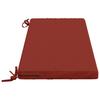 2 piece Bench Cushions SOEST 2 pcs. 100percent  Polyester Red