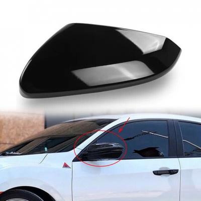 Left Driver Side Mirror Cap Cover Black for Honda Civic 2016 2017 2018 20 .