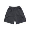 Acme Dravi Basic Logo Pigment Washing Cargo Short Pants Charcoal