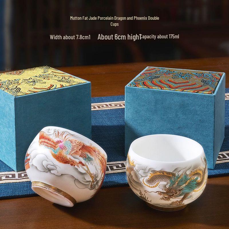 Мастерский фарфоровый чайник Qianyu Suet Jade