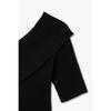 VOV Unbalance Rib Knit Pullover 7156350001