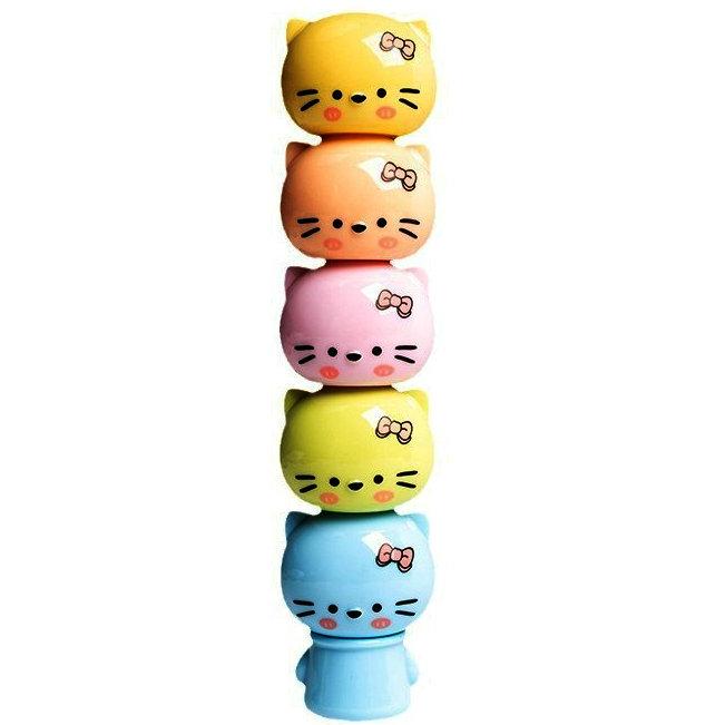 Capybara Refill Pen Set with Star, Heart, Irregular Plug, Lego, and Cat Themes