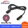 8x30mm 650nm 3mW Red Laser Module with External Focusing and Locking Ring