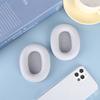 1 Pair Replacement Ear Pads Noise Isolation Memory Foam Ear Cushions Protein Leather Earmuffs for MPOW H12 ANC Headphone