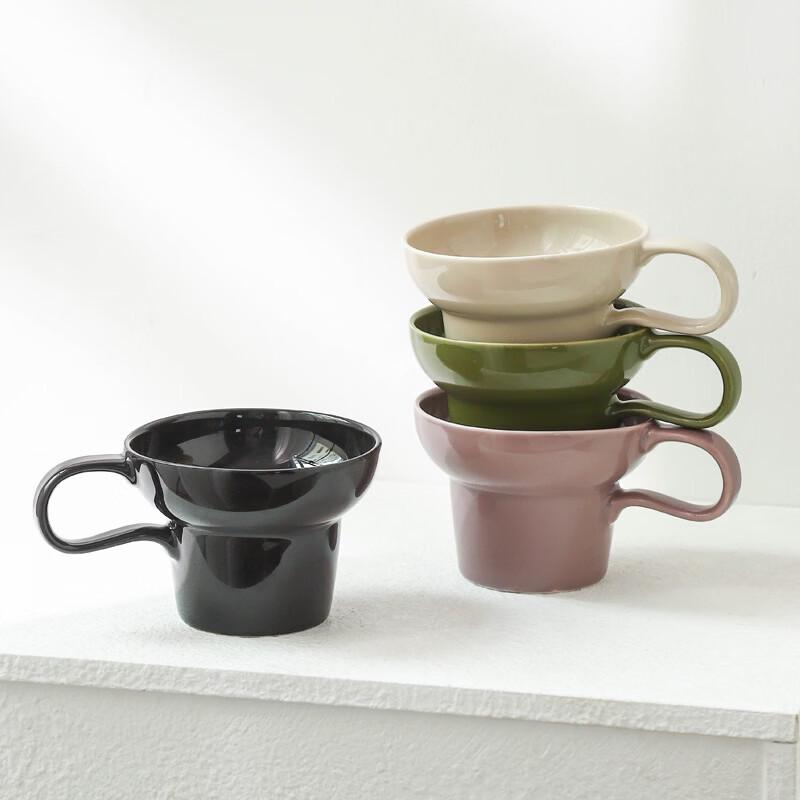 OLOEY Vintage Ceramic Coffee Cup