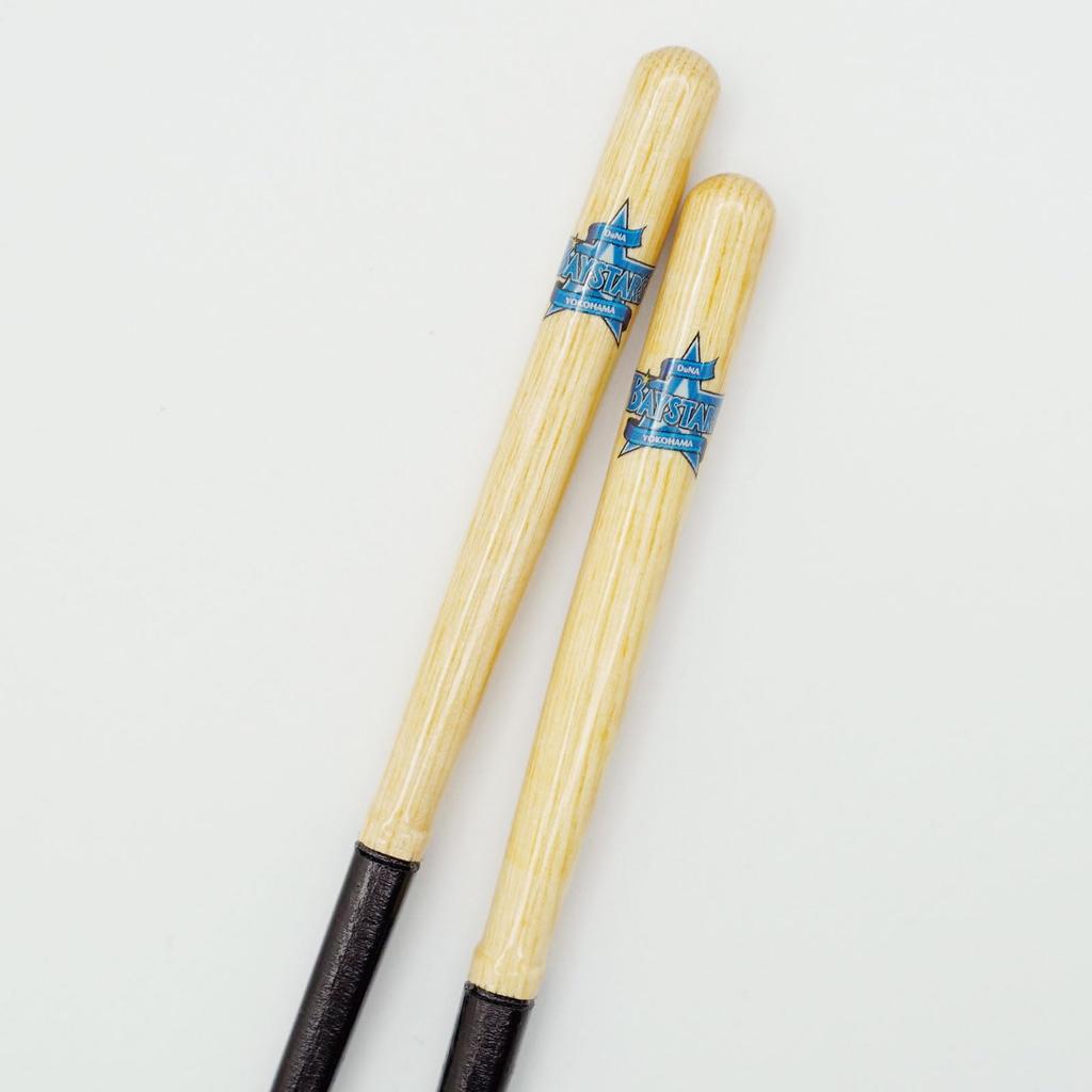 Hyōzaemon Kattobashi Yokohama DeNA BayStars Chopsticks, Made in Japan, Pet Mark, 23.5cm, AD-0207