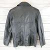 Italy SIGNORIA Leather Jacket 46/XL Dark Gray Riders Coat Fall/Winter(USED)